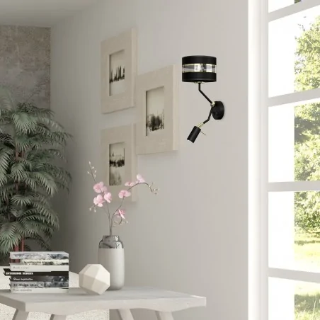 Kinkiety-do-salonu - kinkiet z dodatkowym światłem 1xe72 + 1xgu10 mini ultimo mlp7335 eko-light 