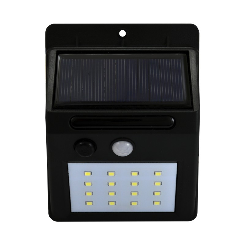 Lampy-solarne - naświetlacz led 2,2w solarny z czujnikiem ruchu i zmierzchu 307644 polux firmy POLUX 