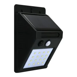 Lampy-solarne - naświetlacz led 2,2w solarny z czujnikiem ruchu i zmierzchu 307644 polux 