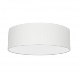Lampy-sufitowe - lampa sufitowa biała bawełniana 3xe27 albion mlp7511 eko-light 