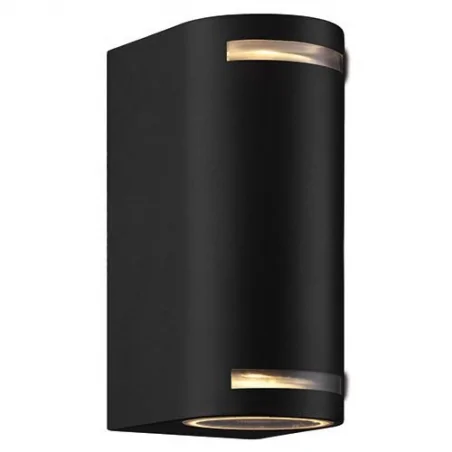 Kinkiety-zewnetrzne - kinkiet hermetyczny grafitowy 35w ip54 2xgu10 03012 forest ideus 