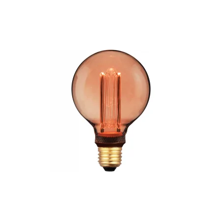 Zarowki-dekoracyjne - żarówka dekoracyjna led e27 g95 bursztynowa 4w 1800k decovintage amber pillar 317728 polux 