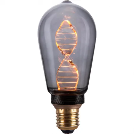 Zarowki-dekoracyjne - żarówka led dekoracyjna e27 3,5w przydymiona st64 decovintage smoke pillar 317681 polux 