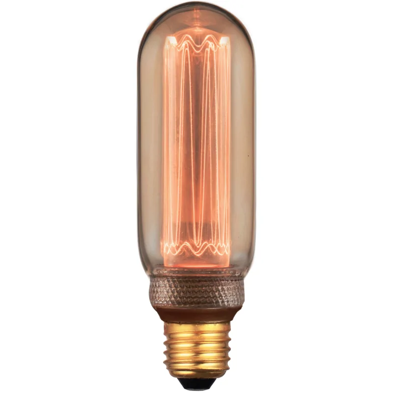 Zarowki-dekoracyjne - dekoracyjna żarówka led e27 o mocy 4w 1800k decovintage amber pillar 317759 polux firmy POLUX GOLDLUX 