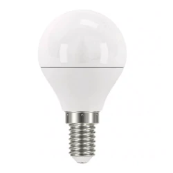 Gwint-trzonek-e14 - żarówka zdrowa dla oczu led true light e14 kulka 4,2w ciepła 470lm zq1225 emos 