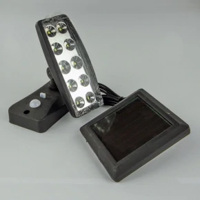  Lampa solarna naświetlacz z czujnikiem ruchu 2W 3×1.2V AA 300mAh IP44 VO1930 Volteno 