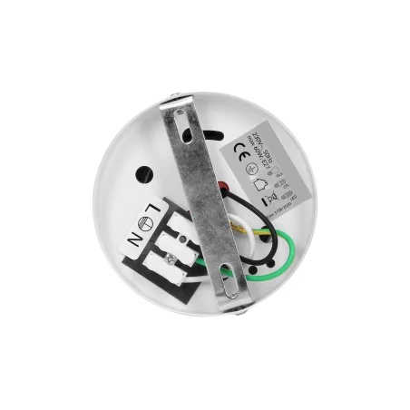 Oprawy-sufitowe - oprawa sufitowa okrągła tuba biała korin 10 e27 max 60w ad-od-6179we27 orno 