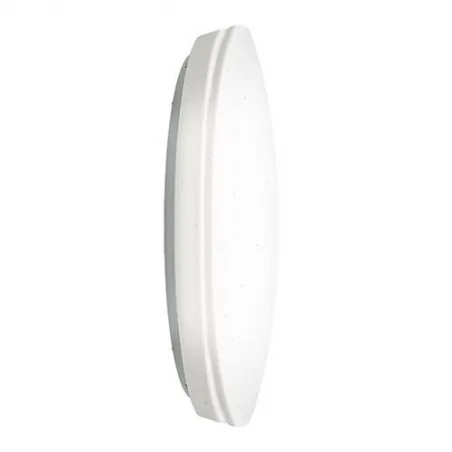 Plafony - plafoniera led 18w biała okrągła ip44 4000k 1600lm 03239 karol smd led ideus 