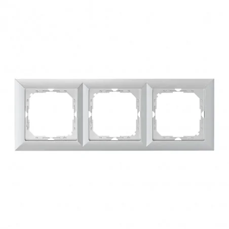 Ramki-potrojne - srebrna potrójna ramka ra-3p perła abex 