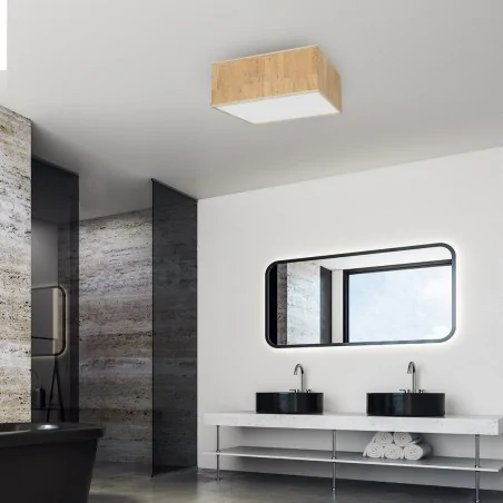 Lampy-sufitowe - lampa sufitowa korkowa 3xe27 cork mlp7518 eko-light 