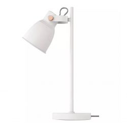 Lampki-biurkowe - lampka biurkowa biała e27 julian 46 cm z7621w emos