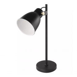 Lampki-biurkowe - czarna metalowa lampka biurkowa industrial e27 julian  z7621b emos