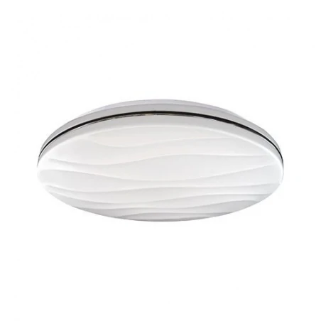 Plafony - plafoniera led 13w okrągła biała ø260 4000k 1120lm 03591 klara led c ideus 