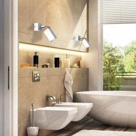 Kinkiety-do-salonu - kinkiet z elementami drewna 1xgu10 mini solo mlp7478 eko-light 