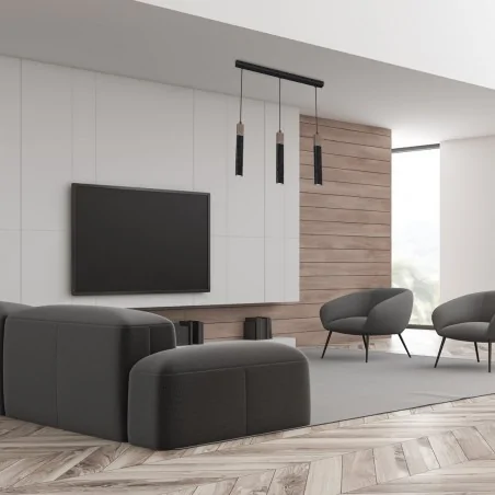 Lampy-sufitowe - lampa wisząca - listwa o wysokości 40-90cm 3xgu10 min solo mlp7470 eko-light 