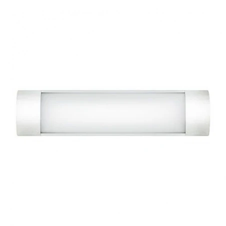 Oprawy-sufitowe - oprawa oświetleniowa liniowa biała 10w 4000k 900lm ip43 03093 flater led smd ideus 
