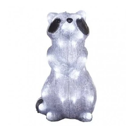 Dekoracje-swiateczne-led - figurka świąteczna led szop ip44 timer 39cm zimne światło dcfc17 emos 