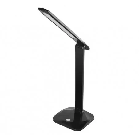 Lampki-biurkowe - lampka biurkowa led czarna zamykana 7.8w 450lm zmienna barwa chase z7619b emos 