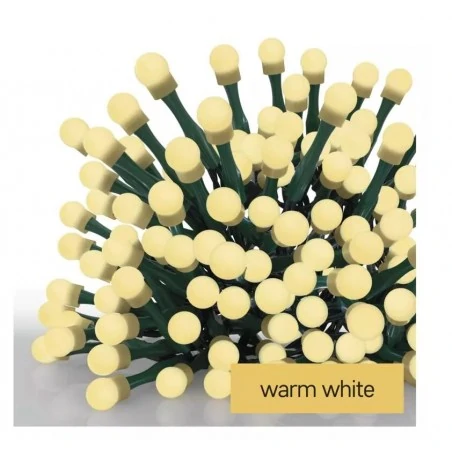 Oswietlenie - światełka choinkowe cherry 480xled 48m ciepła biel zielony przewód ip20 d5aw05  emos 