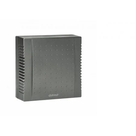 Dzwonki-do-drzwi-przewodowe - dzwonek elektromechaniczny dwutonowy bim-bam przewodowy grafitowy 230v quarto ac or-dp-mr-149/gr orno 