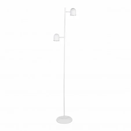 Lampy-stojace - lampa podłogowa led biała 150cm 3000k rawi 318398 polux 