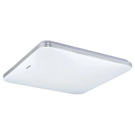 Plafony - plafoniera led biała 28w z neutralnym światłem 4000k ip44 1900lm 03515 adis led d slim ideus 