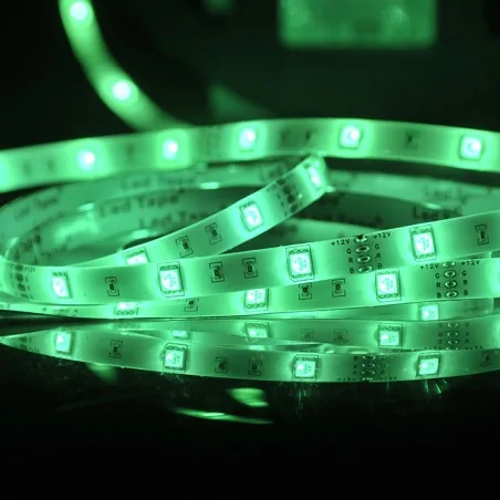 Tasmy-led - taśma led ze sterownikiem i zasilaczem 18w 150 5m ip20 rgb 314437 polux 