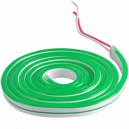 Tasmy-led - zielony led - taśma elastyczna 2v 14w 2m ip65 neon 315021 polux 