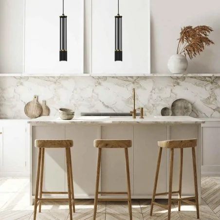 Lampy-sufitowe - pojedyncza lampa wisząca - tuba 1xgu10 estilo mlp8409 eko-light 