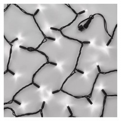 Oswietlenie-choinkowe - łańcuch choinkowy światełka led zimna biel migające oświetlenie łączone profi d2ac03 emos 