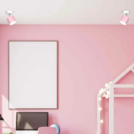 Lampy-sufitowe - pojedyncza lampa sufitowa ruchoma 1xgx53 dixie mlp7609 eko-light 