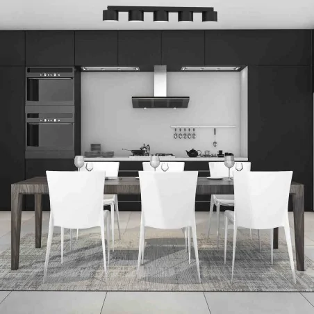 Lampy-sufitowe - długa lampa sufitowa - pięciopunktowa listwa 5xgx53 dixie mlp7547 eko-light 