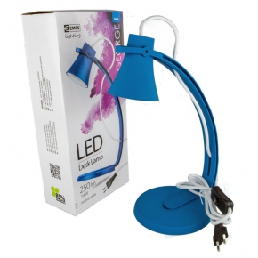 Lampki-biurkowe - lampa biurkowa led george niebieska emos - 1538120300 