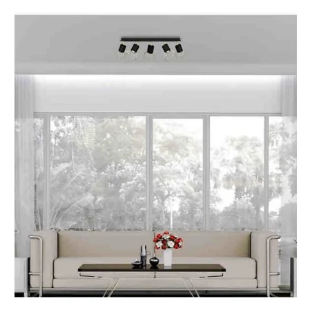 Lampy-sufitowe - lampa sufitowa - listwa 64cm o ruchomych kloszach 5xgu10 mini dante mlp7247 eko-light 