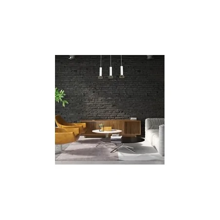 Lampy-sufitowe - potrójna lampa wisząca biało-złota 3xgu10 mini dante mlp7255 eko-light 