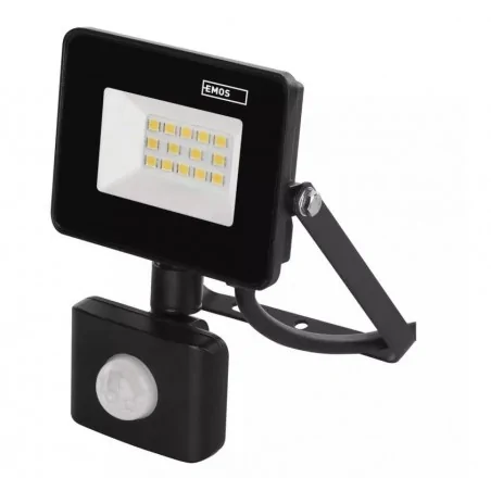 Naswietlacze-z-czujnikiem-ruchu - zs2312 naświetlacz ledowy 10,5w z czujnikiem ruchu pir neutralny simpo ip44 900lm emos 