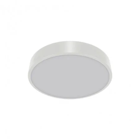 Plafony - 04089 plafoniera led okrągła w białej obudowie 16w totem led c ip20 ideus 