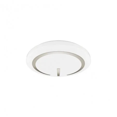 Plafony - plafoniera led okrągła biała o mocy 24w 4000k 1680lm ip44 falon led c 04099 ideus 