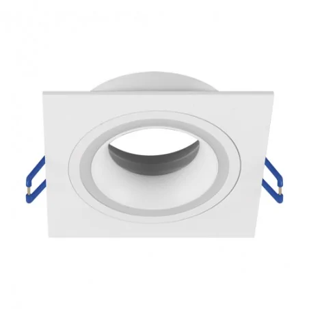 Oprawy-sufitowe - pierścień ozdobny kwadratowy biały gu10/mr16 max.35w indi d small 04106 ideus 