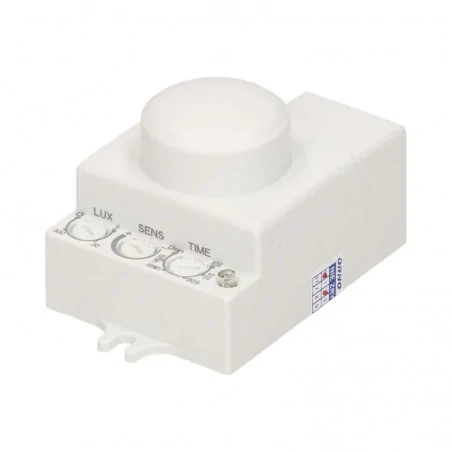Elektroniczne-czujniki-ruchu - mini mikrofalowy czujnik ruchu 360/180st. ip20, 1200w or-cr-216 orno 