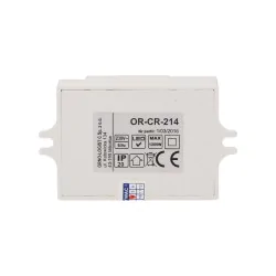 Elektroniczne-czujniki-ruchu - mały czujnik ruchu mikrofalowy mini, 360/180st. ip20 1200w or-cr-214 orno 
