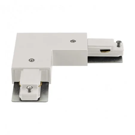 Oswietlenie-szynowe - łącznik kątowy do szynoprzewodów biały max.16a connector ps230v l white 04110 ideus 