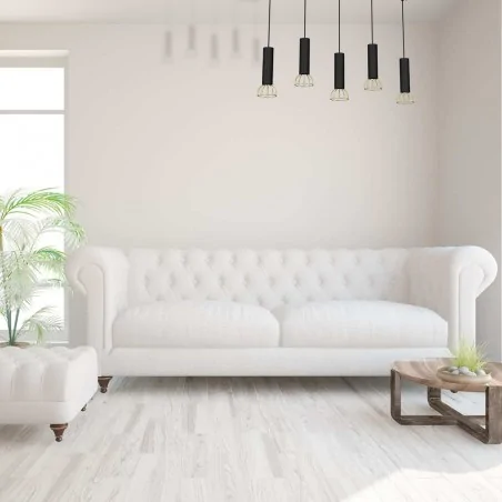 Lampy-sufitowe - pięciopunktowa lampa wisząca czarno-złota 5xgu10 mini dante mlp7250 eko-light 