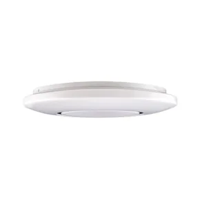 Plafony - plafoniera led biała 16w 4000k ip44 ringe smd led 03282 ideus 