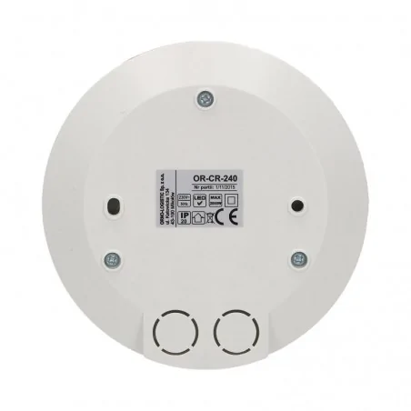 Elektroniczne-czujniki-ruchu - płaski mikrofalowy czujnik ruchu 2,5cm, 360st. ip20, 2000w or-cr-240 orno 