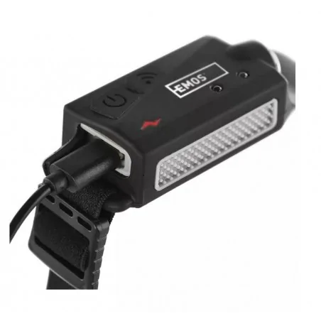 Latarki-czolowe - p3541latarka czołowa led cob 380lm ładowalna 1200mah bezdotykowe włączanie emos 
