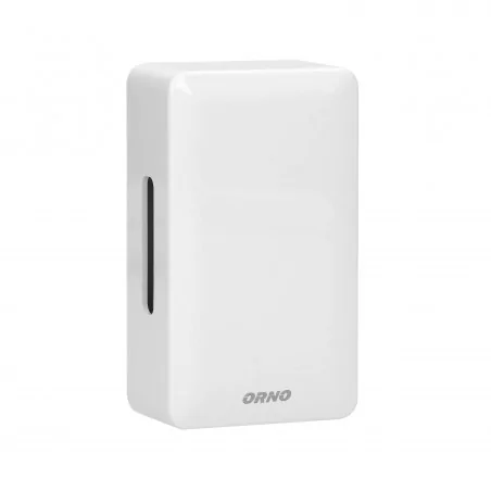 Dzwonki-do-drzwi-bezprzewodowe - dzwonek elektromechaniczny dwutonowy brevis mini ac 230v brevis or-dp-mr-148/w orno 