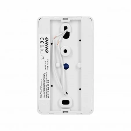 Dzwonki-do-drzwi-bezprzewodowe - dzwonek elektromechaniczny dwutonowy brevis mini ac 230v brevis or-dp-mr-148/w orno 