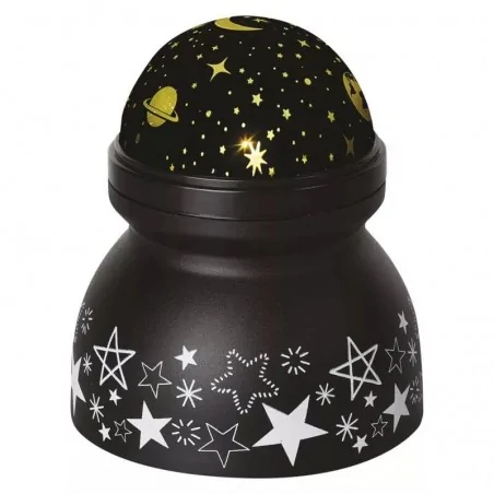 Dekoracje-swiateczne-led - dcpw05 projektor led przestrzeń kosmiczna zasilany bateriami 3xaaa z ciepłym światłem emos 