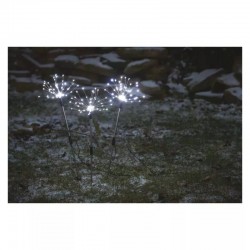 Oswietlenie-ogrodowe - dekoracja ogrodowa wbijane lampki fajerwerki z zimnym światłem 65cm ip44 timer dczc03 emos 
